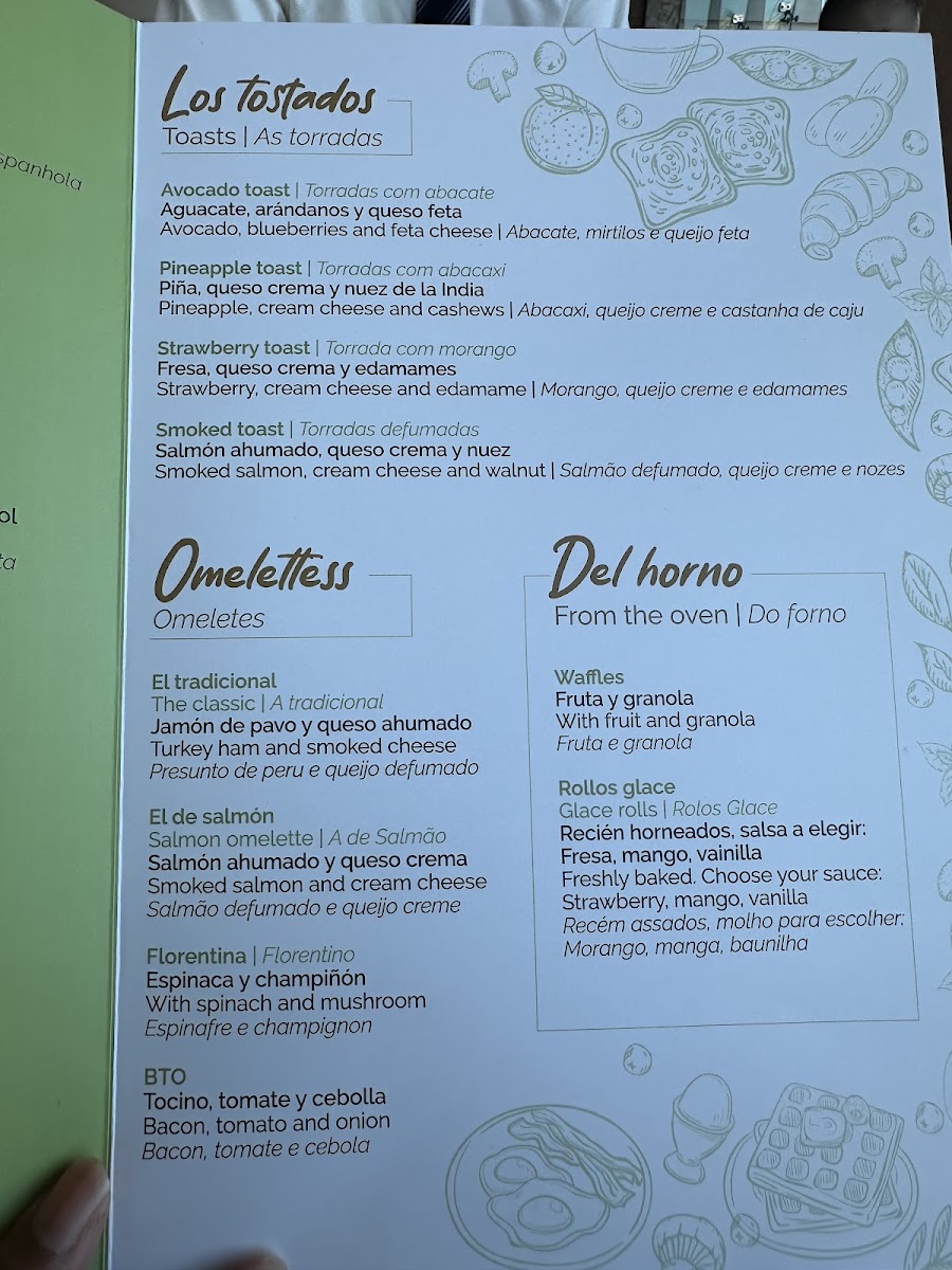 Mirador Italian Restaurant Menu - Image 5